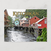 Briefkaart 2 van Ketchikan (Voorkant)