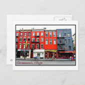 Briefkaart 3 - Greenwich Village, NYC (Voorkant / Achterkant)