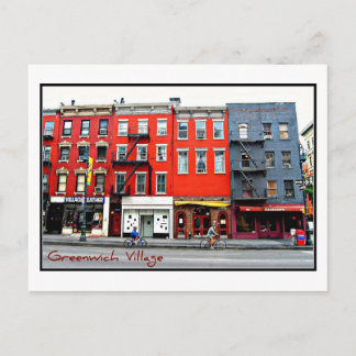 Briefkaart 3 - Greenwich Village, NYC