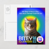 Briefkaart 3 van het gebitey/Squeakers Ticket (TM) (Voorkant / Achterkant)