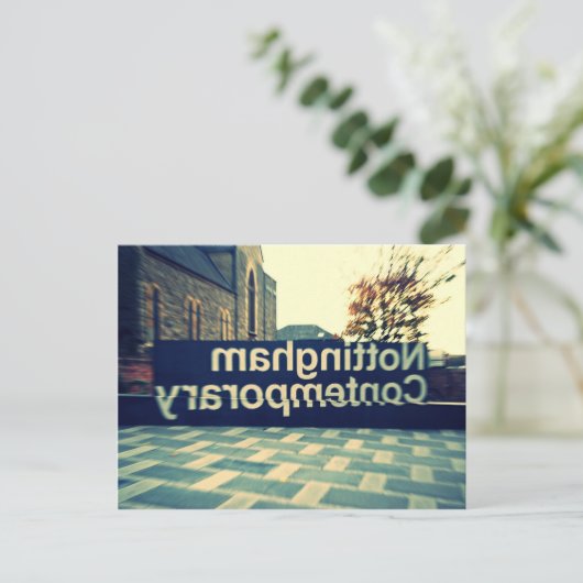 Briefkaart 3 van Nottingham (Staand voorkant)