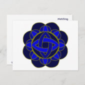 briefkaart "3rd Eye Chakra" (Voorkant / Achterkant)