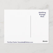 briefkaart "3rd Eye Chakra" (Achterkant)