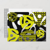 briefkaart 45-rpm Record invoegen (Voorkant / Achterkant)