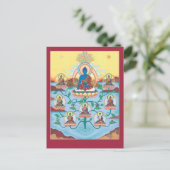 BRIEFKAART 8 Medicijnboeddha's (Staand voorkant)