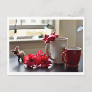 briefkaart "A cup of LOVE"