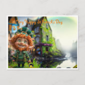 Briefkaart A Saint Patrick's Day (Voorkant)