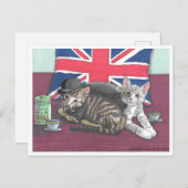 Briefkaart: A Spot Tea (Tricia) Briefkaart (Voorkant / Achterkant)