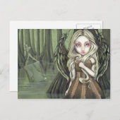 briefkaart "A Tomb in the Swamp" (Voorkant / Achterkant)