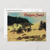 Briefkaart aan de oregonkust (Dunes) (Voorkant / Achterkant)