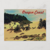Briefkaart aan de oregonkust (Dunes) (Voorkant)