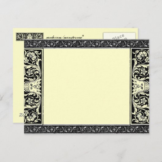 Briefkaart aan de rand (Voorkant / Achterkant)