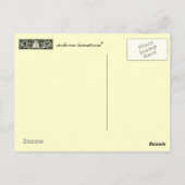 Briefkaart aan de rand (Achterkant)