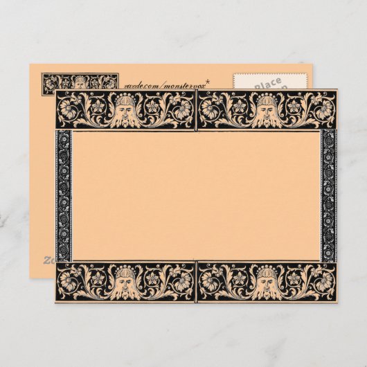 Briefkaart aan de rand (Voorkant / Achterkant)