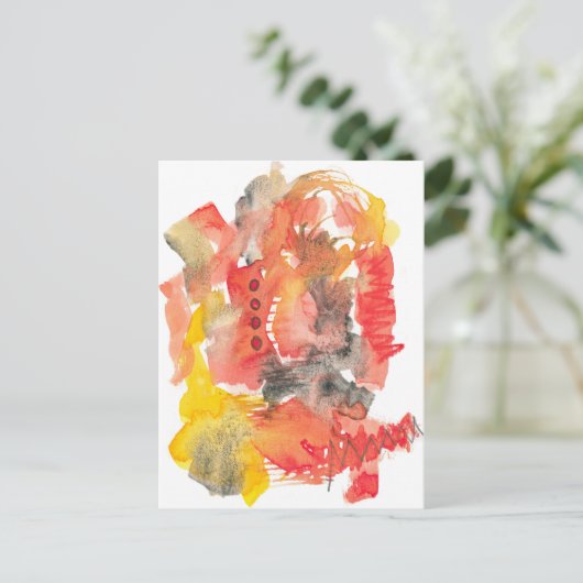 Briefkaart aan het einde van de zomer (Staand voorkant)