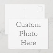 Briefkaart, Maat: Standaard Briefkaart, Papier: Signature Mat, Enveloppen: Geen (Voorkant / Achterkant)