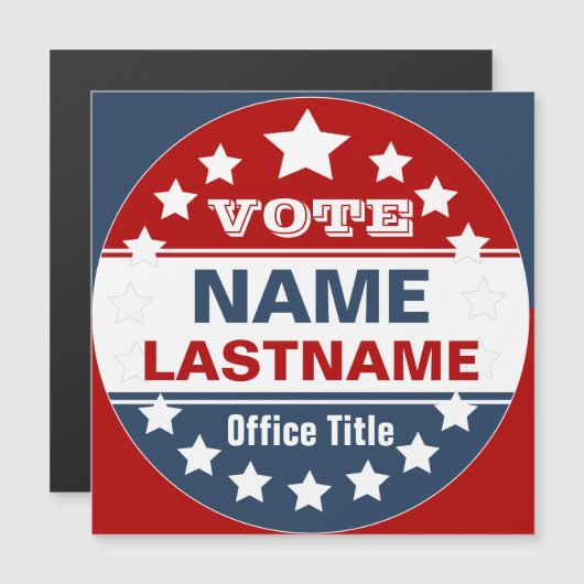 Briefkaart Aangepaste Sjabloon campagne (Voorkant / Achterkant)