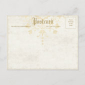 Briefkaart Aangepaste tekst (Achterkant)