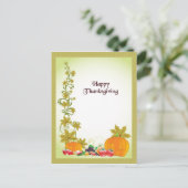 Briefkaart Aangepaste Thanksgiving (Staand voorkant)