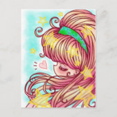 Briefkaart aardbeien (Voorkant)