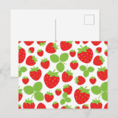 Briefkaart aardbeien (Voorkant / Achterkant)