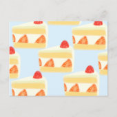 Briefkaart aardbeienkooke (Voorkant)