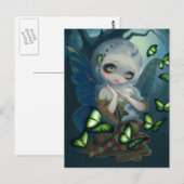 briefkaart "Absinthe Butterflies" (Voorkant / Achterkant)