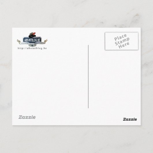 Briefkaart Absinthe Dornier-Tuller (Achterkant)