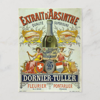 Briefkaart Absinthe Dornier-Tuller