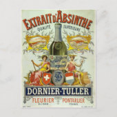 Briefkaart Absinthe Dornier-Tuller (Voorkant)