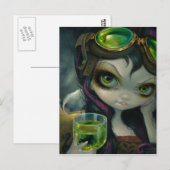 briefkaart "Absinthe Goggles" (Voorkant / Achterkant)