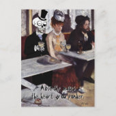 briefkaart "Absinthe (maakt de harteluif)" (Voorkant)