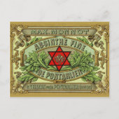 Briefkaart Absinthe Monnot (Voorkant)