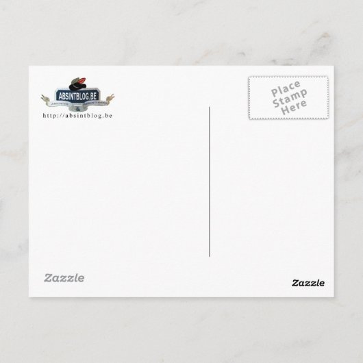 Briefkaart Absinthe Robette (Achterkant)