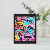Briefkaart-Abstracte/Misc-Graffiti Galerie 7 Briefkaart (Staand voorkant)