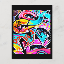 Briefkaart-Abstracte/Misc-Graffiti Galerie 7 Briefkaart