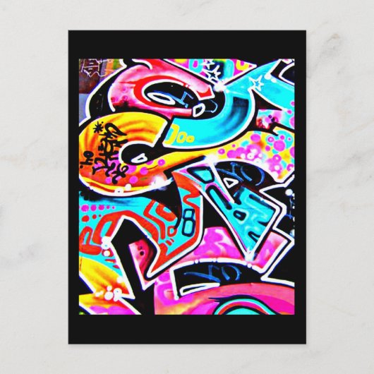 Briefkaart-Abstracte/Misc-Graffiti Galerie 7 Briefkaart (Voorkant)