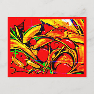 Briefkaart-Abstracte/Misc-Graffiti Galerie 9 Briefkaart