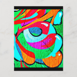 Briefkaart-Abstracte/Misc-Graffiti Galerij 106 Briefkaart