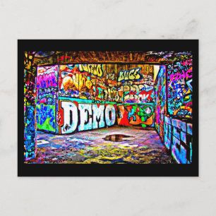 Briefkaart-Abstracte/Misc-Graffiti Galerij 12 Briefkaart