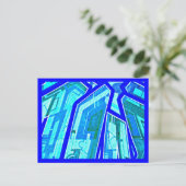 Briefkaart-Abstracte/Misc-Graffiti Galerij 24 Briefkaart (Staand voorkant)