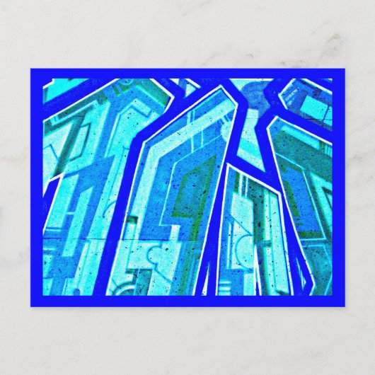 Briefkaart-Abstracte/Misc-Graffiti Galerij 24 Briefkaart (Voorkant)