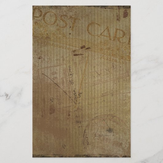 Briefkaart Achtergrond Journal Scrapbooking Briefpapier (Voorkant)