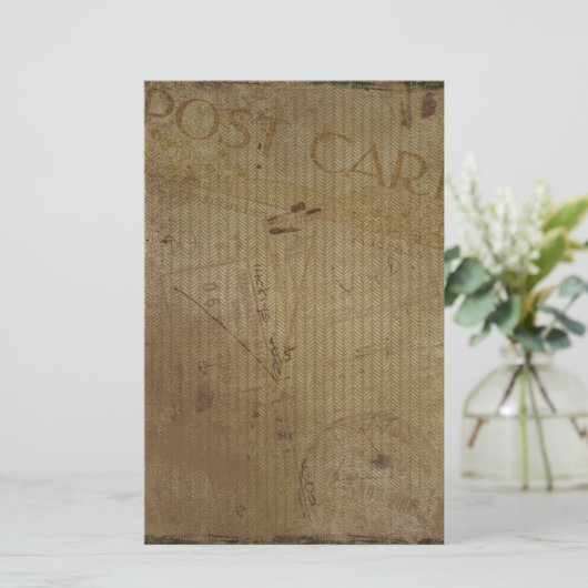  Briefkaart Achtergrond Journal Scrapbooking Briefpapier (Staand voorkant)