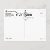  Briefkaart achterzijde - Fancy C-ontwerp (Achterkant)