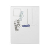 Briefkaart Achterzijde Notitieblok (Linkerzijde)