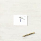 Briefkaart Achterzijde Post-it® notes 4 x 3 (Op bureau)