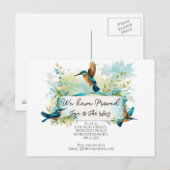 Briefkaart adreswijziging (Voorkant / Achterkant)