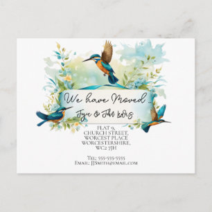 Briefkaart adreswijziging