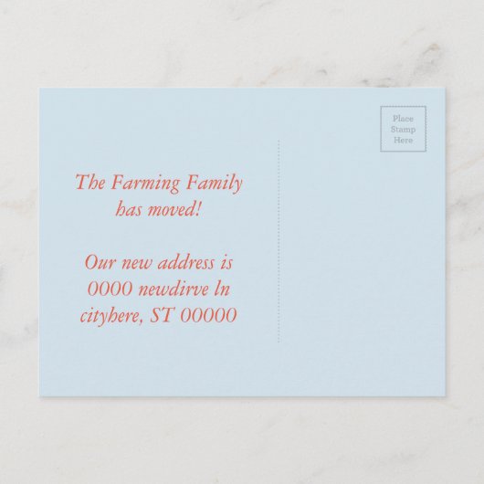 Briefkaart adreswijziging (Achterkant)